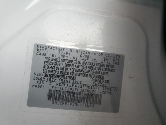2022 NISSAN KICKS SR - 3N1CP5DV3NL475683