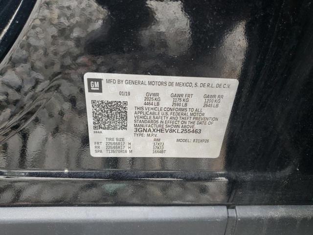 2019 CHEVROLET EQUINOX LS - 3GNAXHEV8KL255463