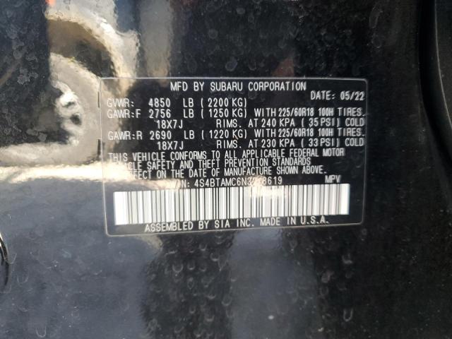 2022 SUBARU OUTBACK LI - 4S4BTAMC6N3248619