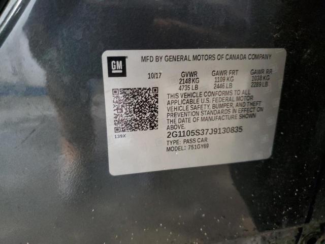 2018 CHEVROLET IMPALA LT - 2G1105S37J9130835
