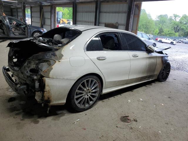 Vin: 55swf4jb8ju237417, lot: 57547745, mercedes-benz c-class 300 20183
