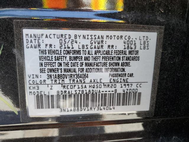 2024 NISSAN SENTRA SR 3N1AB8DV1RY364064