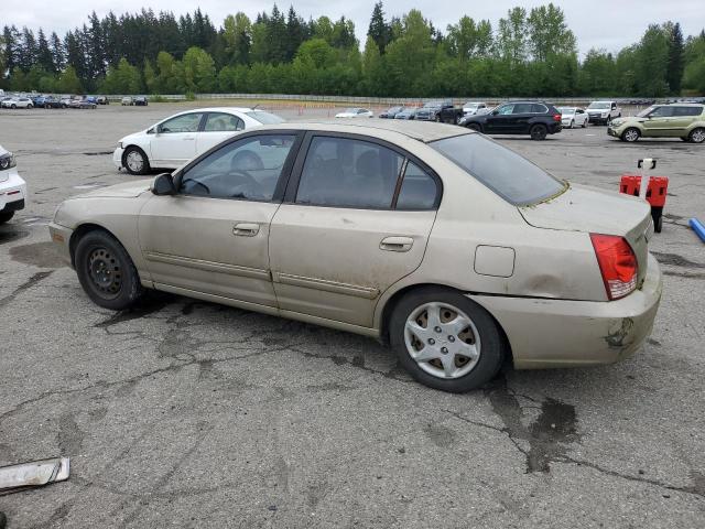 HYUNDAI ELANTRA GL 2005 beige  gas KMHDN46D05U169323 photo #3