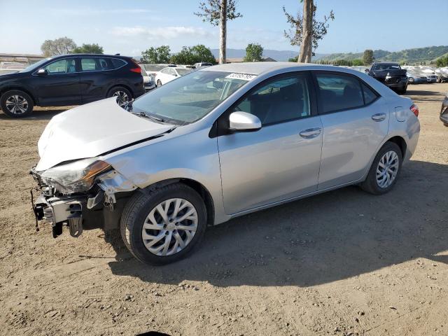 TOYOTA COROLLA L 2017 silver  gas 5YFBURHE7HP629032 photo #1