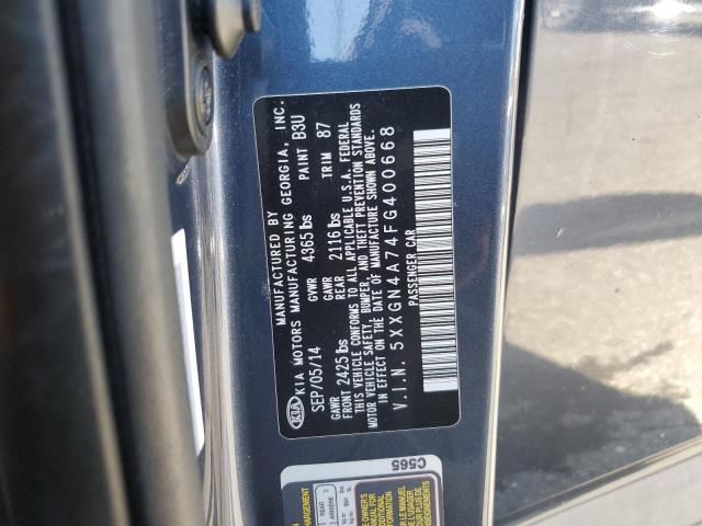 2015 KIA OPTIMA EX - 5XXGN4A74FG400668