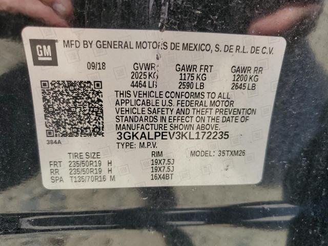 2019 GMC TERRAIN SL - 3GKALPEV3KL172235
