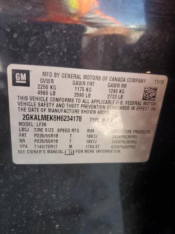 2017 GMC TERRAIN SL - 2GKALMEK8H6234178