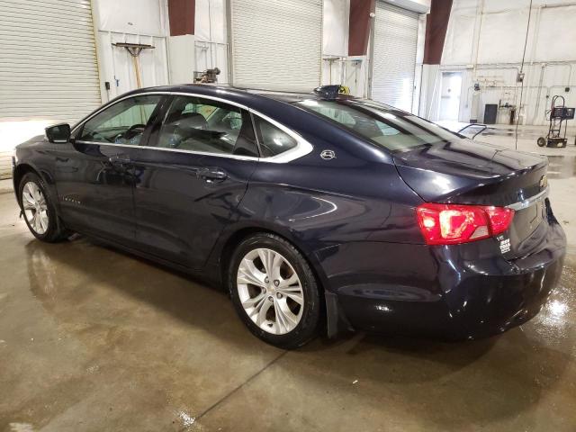 CHEVROLET IMPALA LT 2015 blue  gas 2G1125S35F9133766 photo #3