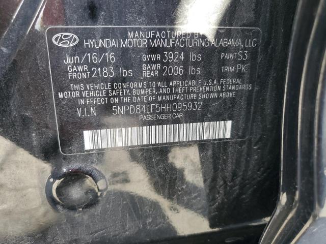 2017 HYUNDAI ELANTRA SE - 5NPD84LF5HH095932