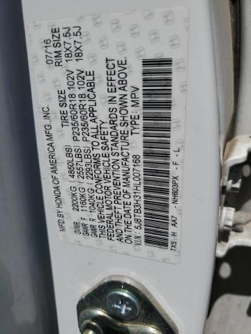 2017 ACURA RDX 5J8TB3H31HL007168