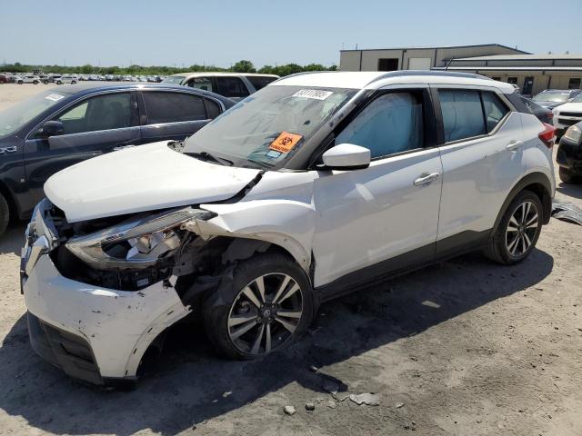 NISSAN KICKS SV 2020 white  gas 3N1CP5CV1LL519937 photo #1