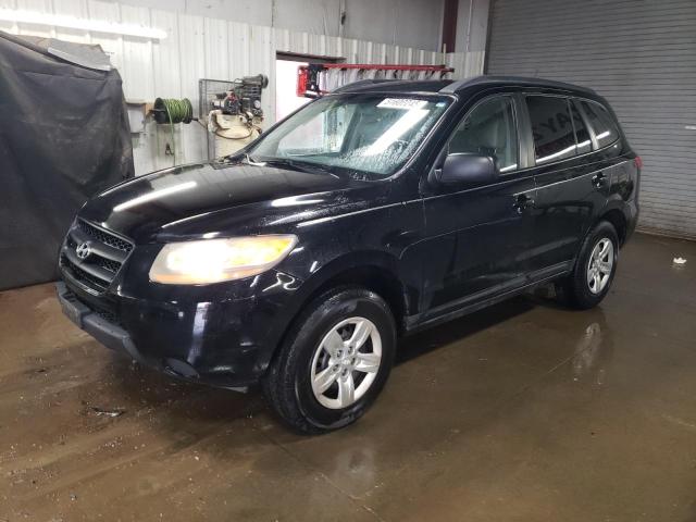 HYUNDAI SANTA FE G 2009 black  gas 5NMSG13D59H276809 photo #1