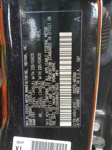 2021 TOYOTA HIGHLANDER - 5TDDZRBH8MS070640