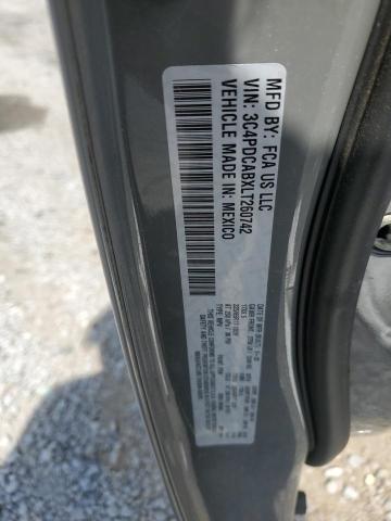 2020 DODGE JOURNEY SE - 3C4PDCABXLT260742