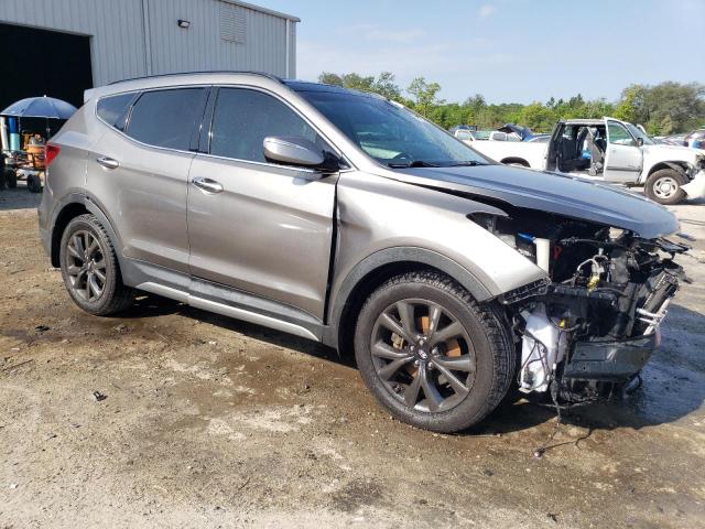 Vin: 5xyzw4la0hg483416, lot: 51505655, hyundai santa fe 20174