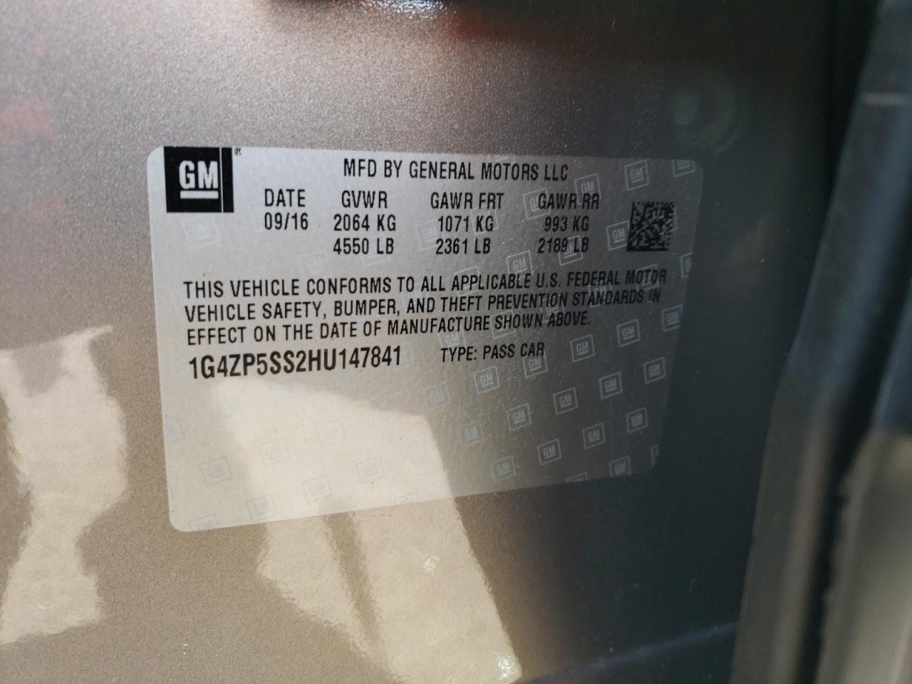 BUICK LACROSSE ESSENCE