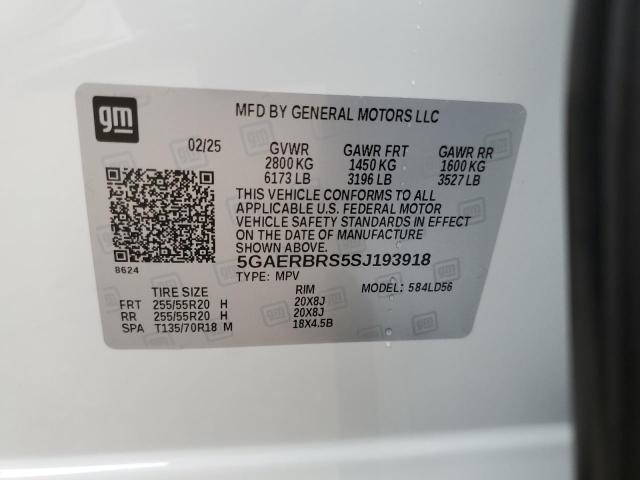 2025 BUICK ENCLAVE SP 5GAERBRS5SJ193918