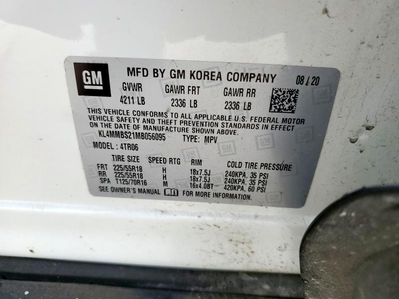 2021 BUICK ENCORE GX - KL4MMBS21MB056095