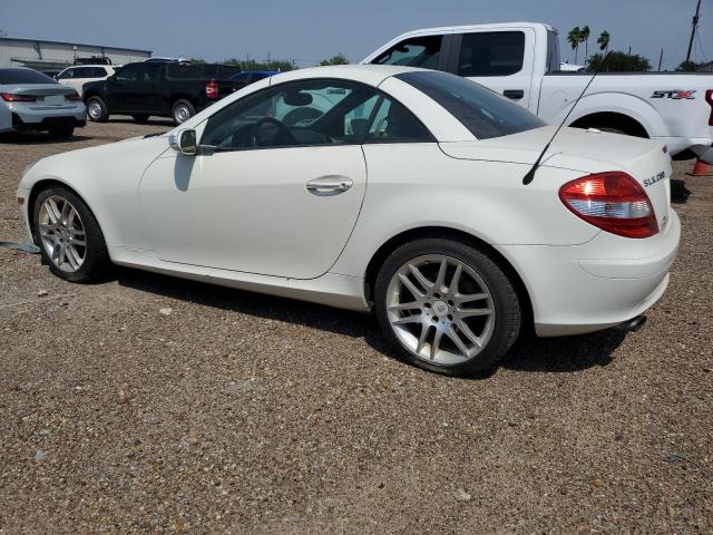 MERCEDES-BENZ SLK 280 2007 white  gas WDBWK54F97F147407 photo #3