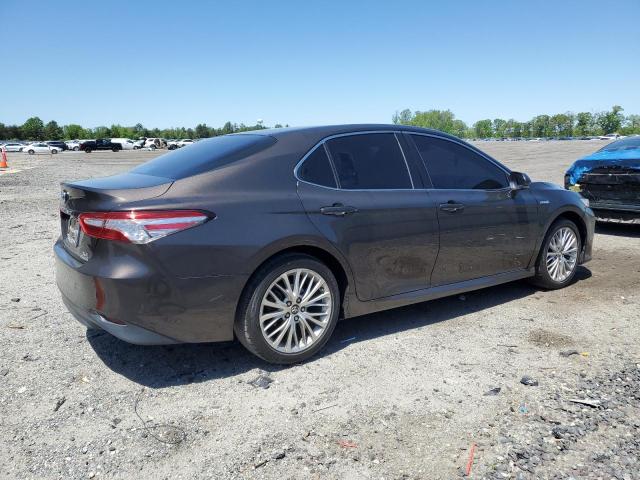 TOYOTA CAMRY HYBR 2018 brown  hybrid engine 4T1B21HK7JU505828 photo #4