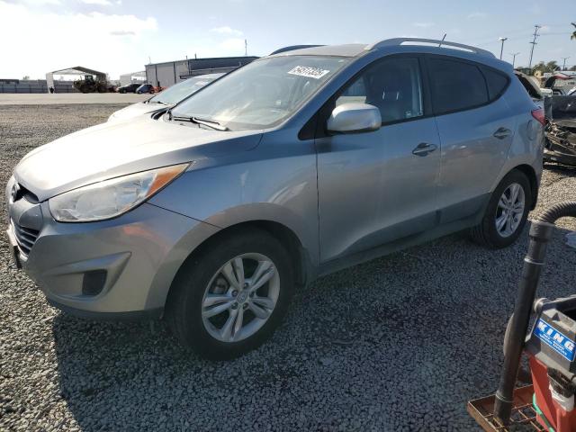 HYUNDAI TUCSON GLS 2011 silver  gas KM8JU3AC6BU131900 photo #1
