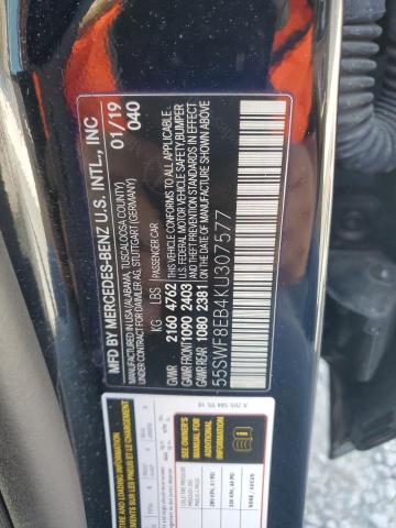 2019 MERCEDES-BENZ C 300 4MAT - 55SWF8EB4KU307577