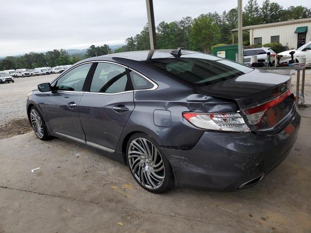 HYUNDAI AZERA GLS 2012 gray  gas KMHFH4JG2CA170845 photo #3