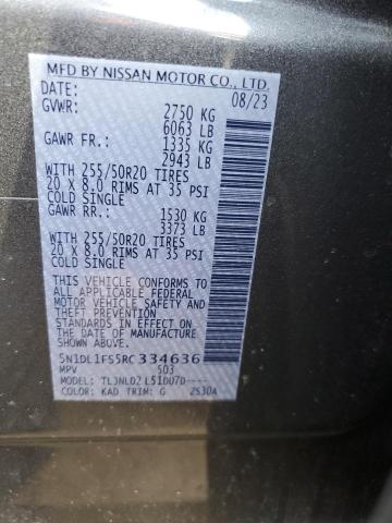 2024 INFINITI QX60 LUXE 5N1DL1FS5RC334636