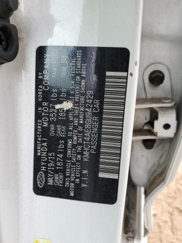 2016 HYUNDAI ACCENT SE - KMHCT4AE8GU942429