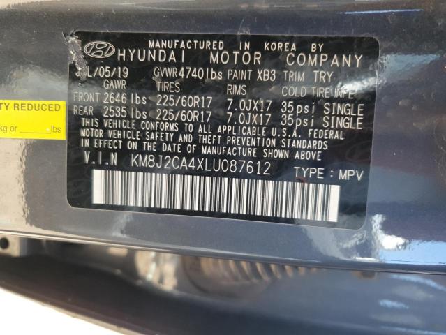 2020 HYUNDAI TUCSON SE - KM8J2CA4XLU087612