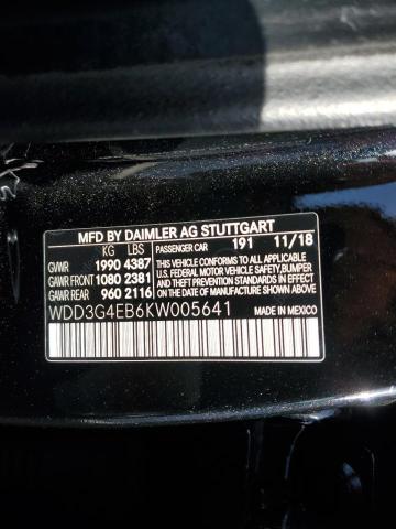 2019 MERCEDES-BENZ A 220 - WDD3G4EB6KW005641