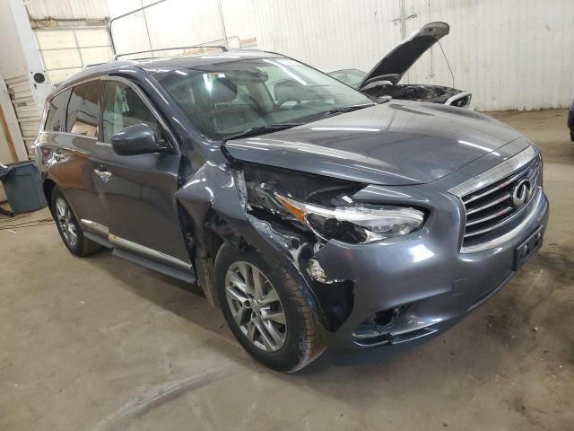 Vin: 5n1al0mm4ec547590, lot: 51597075, infiniti qx60 20144