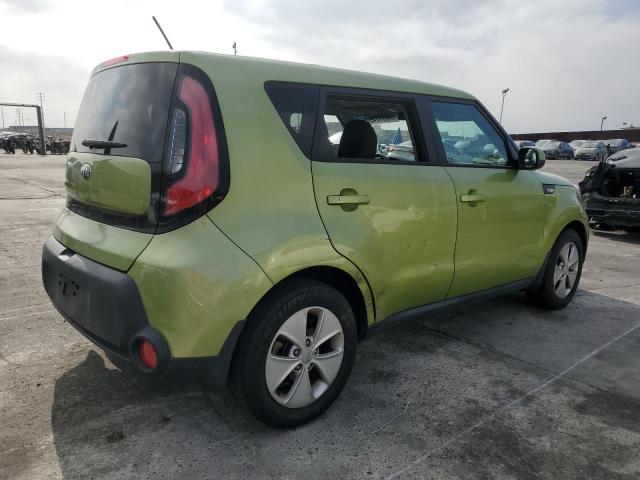 KIA SOUL 2014 green  gas KNDJN2A23E7707982 photo #4