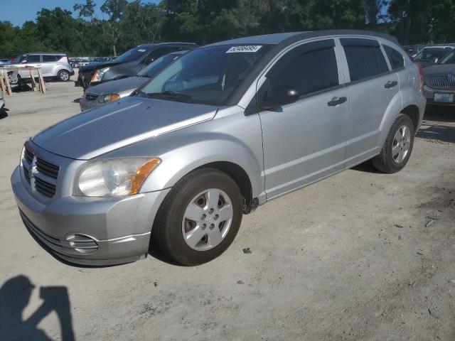 DODGE CALIBER 2007 silver  gas 1B3HB28B07D111196 photo #1