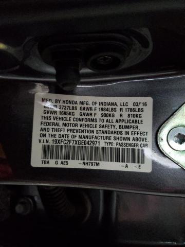 2016 HONDA CIVIC EX - 19XFC2F7XGE042971