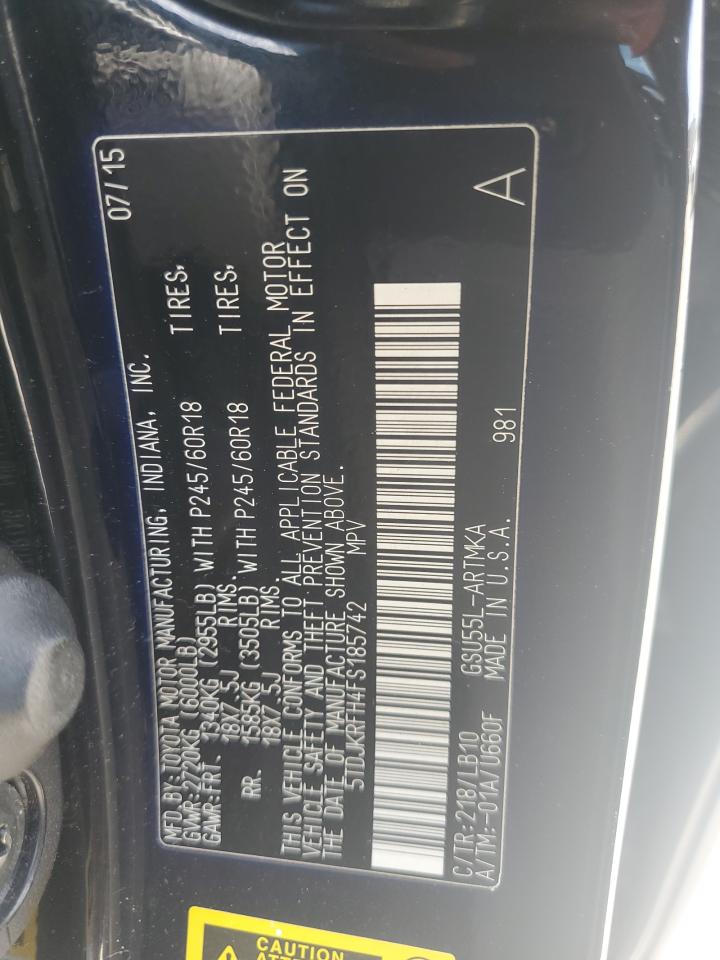 Toyota Highlander 2015