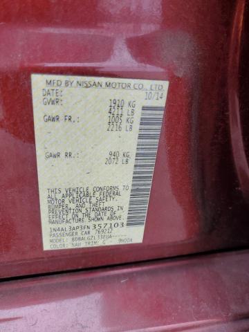 1N4AL3AP3FN357103 2015 NISSAN ALTIMA