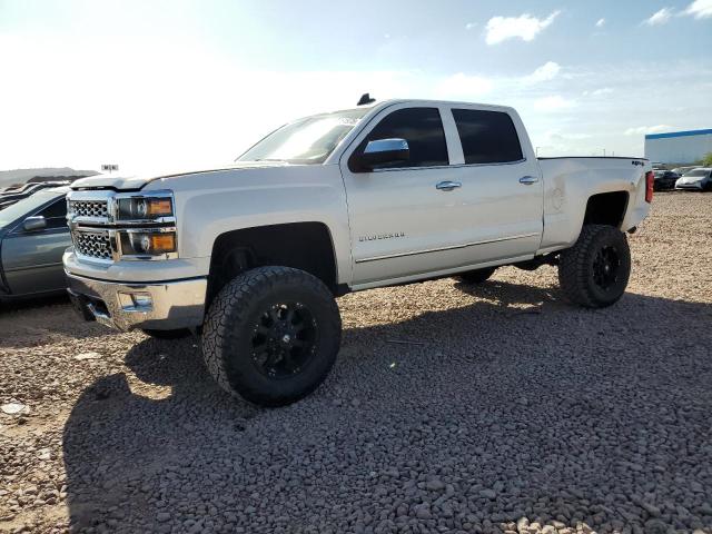 CHEVROLET SILVERADO 2015 white  gas 3GCUKSEJ2FG417441 photo #1