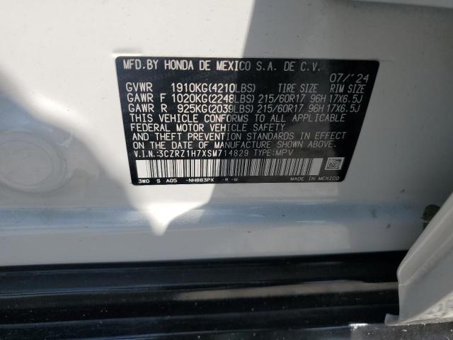 2025 HONDA HR-V EXL - 3CZRZ1H7XSM714829
