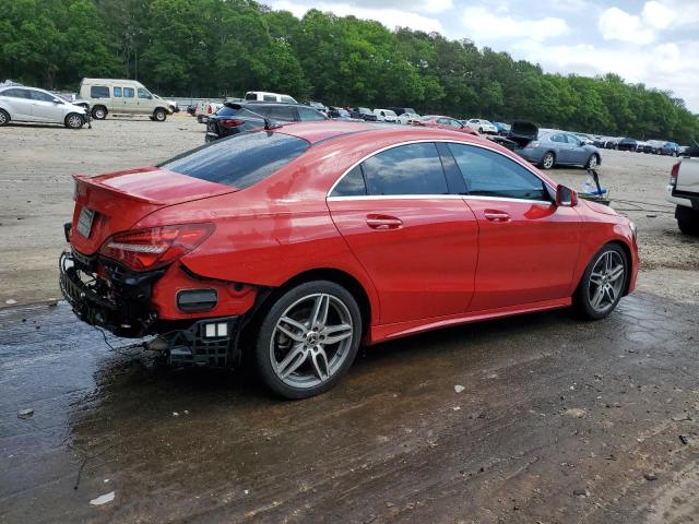 Vin: wddsj4eb5jn564390, lot: 54621315, mercedes-benz cla-class 250 20183
