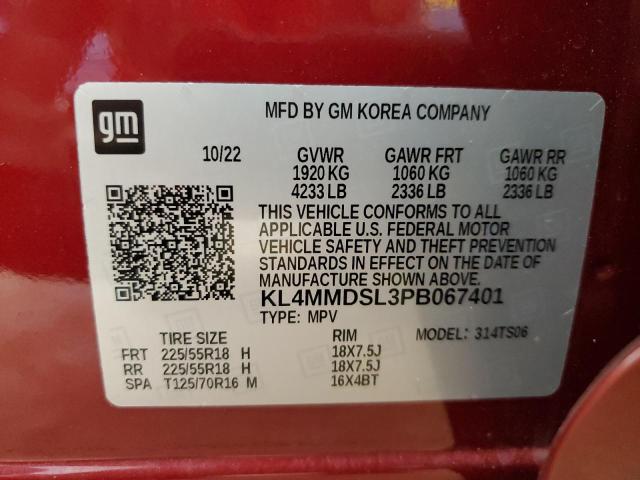 2023 BUICK ENCORE GX - KL4MMDSL3PB067401