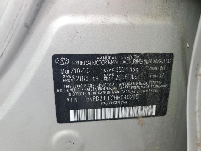 2017 HYUNDAI ELANTRA SE - 5NPD84LF2HH040225