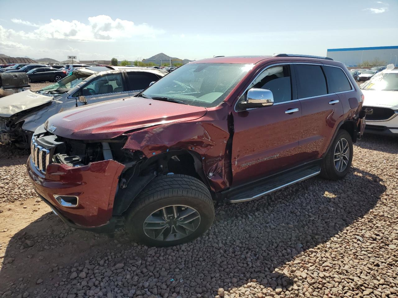  Salvage Jeep Grand Cherokee