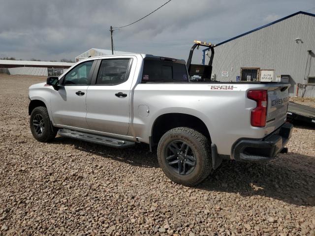CHEVROLET 1/2 TON 2020 silver  gas 3GCPYFED6LG126238 photo #3