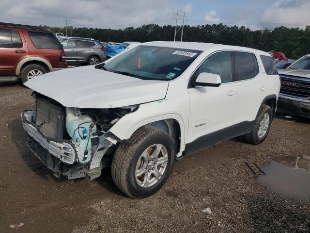 GMC ACADIA SLE 2019 white  gas 1GKKNKLA1KZ237030 photo #1
