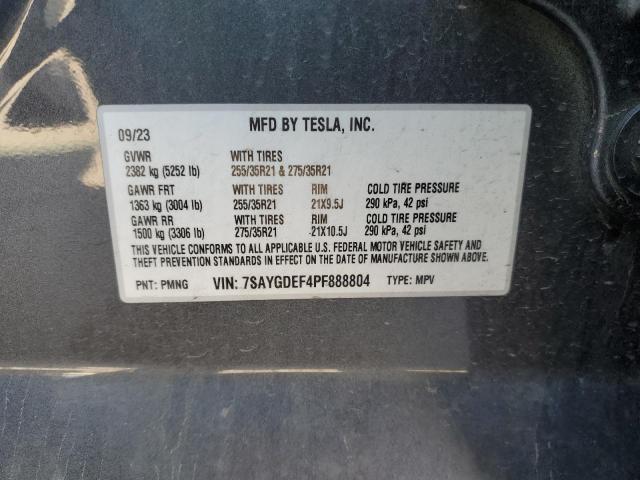 2023 TESLA MODEL Y - 7SAYGDEF4PF888804