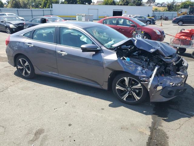 Vin: 19xfc1f9xge217070, lot: 54991715, honda civic touring 20164