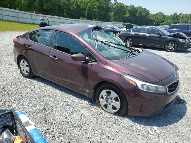 Vin: 3kpfk4a72he046455, lot: 55149065, kia forte lx 20174
