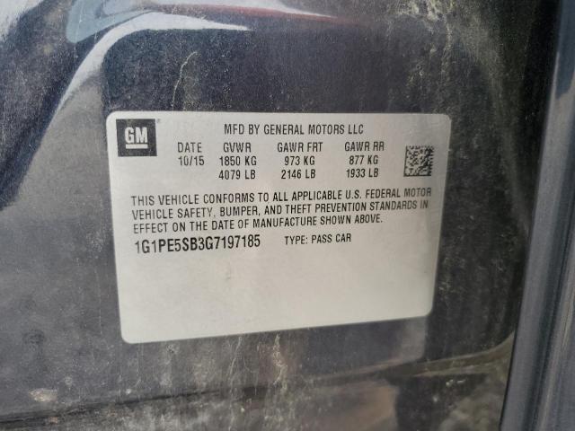 2016 CHEVROLET CRUZE LIMI - 1G1PE5SB3G7197185