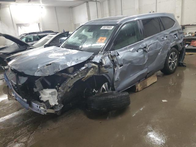 Vin: 5tdkdrah6ps001750, lot: 55078665, toyota highlander l 2023 img_1